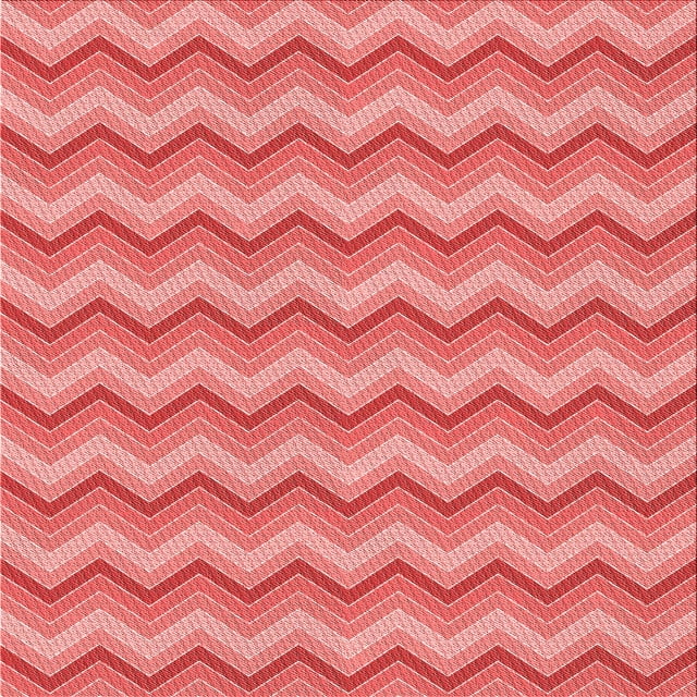 Ahgly Company Machine Washable Indoor Square Transitional Light Coral Pink Area Rugs, 4' Square