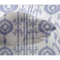 thumbnail image 4 of oneOone Viscose Chiffon Fabric Paisley|Stripe & Circle Ikat Printed Craft Fabric BTY 42 Inch Wide, 4 of 4