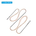 thumbnail image 3 of Bow String Replacement,12 Strands Recurve Bowstring for AMO 59" Traditional Recurve Bow, Black Orange, 3 of 5