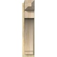 thumbnail image 2 of Ekena Millwork 8"W x 24"D x 36"H Imperial Rough Sawn Craftsman Outlooker, Douglas Fir, 2 of 4
