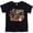 Black Shirt, variant on Groovy Merry and Bright Kids and Adult Matching Christmas T-Shirts for Matching Family Fun Outfits Black Shirt 4T