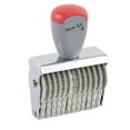 thumbnail image 1 of Unique Bargains Supermarket Nonslip 12 Digit Rubber Band Wheel Number Date Printing Stamp 2pcs, 1 of 1
