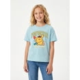 thumbnail image 3 of Sanrio Girls Pompompurin Snack Graphic Tee with Short Sleeves, Sizes 4-16, 3 of 7