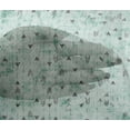 thumbnail image 4 of oneOone Viscose Chiffon Light Grayish Green Fabric Texture & Triangle Geometric Craft Projects Decor Fabric Printed By The Yard 42 Inch Wide, 4 of 4