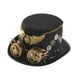 thumbnail image 2 of estilo steampunk, Steampunk con gafas para hombre y mujer, de copa gótico negro,sombrero de jazz,sombrero de mago,Sombrero de disfraz de, 2 of 9