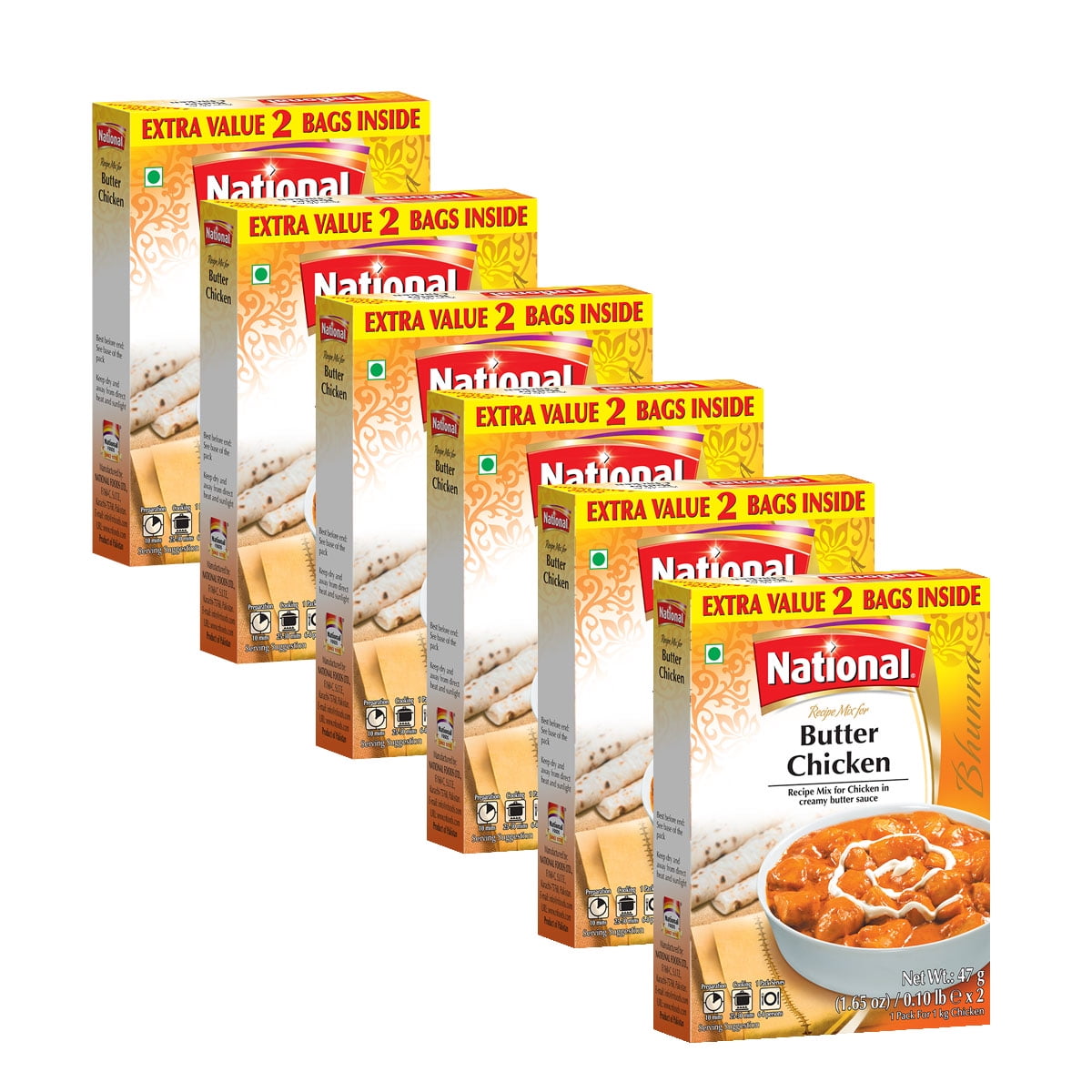 National Foods Butter Chicken Recipe Mix 3.30 oz (94g) South Asian