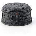 thumbnail image 3 of Veronese Design Celtic Triple Goddess Maiden Mother Crone Trinket Box 2 3/8 in, 3 of 4