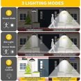 thumbnail image 3 of Luz solar exterior con sensor de movimiento y control remoto, 3 of 5