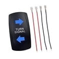 thumbnail image 2 of koolsoo Automotive Rocker Switch 20A Turn Switch for Campers Accessories Blue, 2 of 9