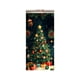thumbnail image 2 of Adornos navideños, regalos navideños, cubierta de puerta navideña de 35 x 82 pulgadas, decoración navideña para puerta y fiesta, con elasticidad, de poliéster., 2 of 6