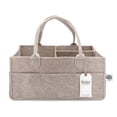 thumbnail image 1 of Carrito para pañales Parker Baby Nursery Storage, color avena, color gris, 1 of 8