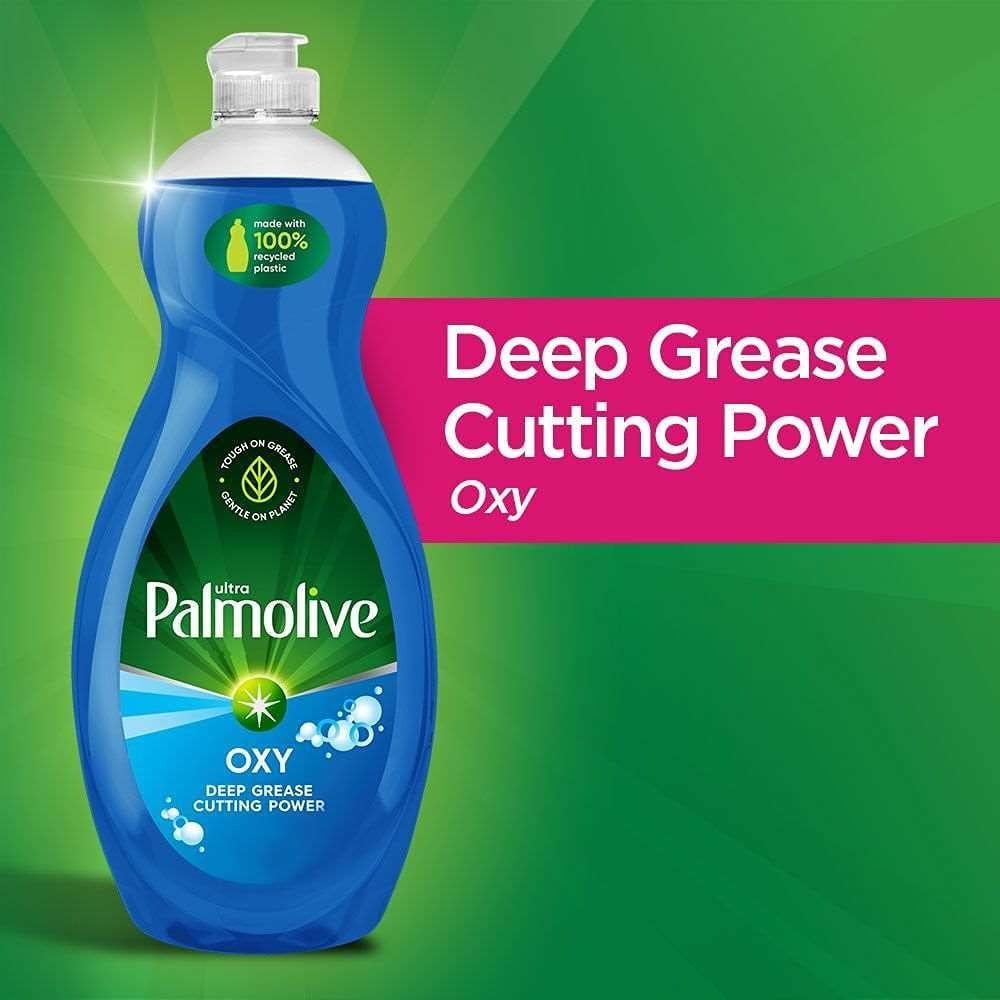 Moisturizing Liquid Dish Soap with Cleaning Power Degreaser - Tough on Grease but Gentle on Skin | Dishwashing Liquid Soap Suitable as Dishwasher Soap- 20 FL OZ Refillable Bottle, 4 Bottles