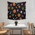 thumbnail image 4 of Happy Halloween Tapestries Table Covers Pumpkin Spooky Tapestries for Halloween Background Indoor Outdoor (50x50 in), 4 of 7