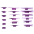 thumbnail image 2 of Miangastore 18 Pcs Dent Puller Tabs Car Body Dent Removal Pulling Tabs Paintless Repair Tool Glue Tabs For Automobile Dent Repair Hail Damage Removal Tools, 2 of 9