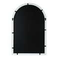 thumbnail image 6 of Kate and Laurel Audubon Farmhouse Wall Mirror, 24 x 36, White, Modern Arched Mirror for Wall, 6 of 8