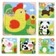 thumbnail image 1 of Gwong Juguete 15x15cm de madera colorido insecto animal jigsaw puzzles tablero niños intelectual juguete Gwong 30001191, 1 of 7