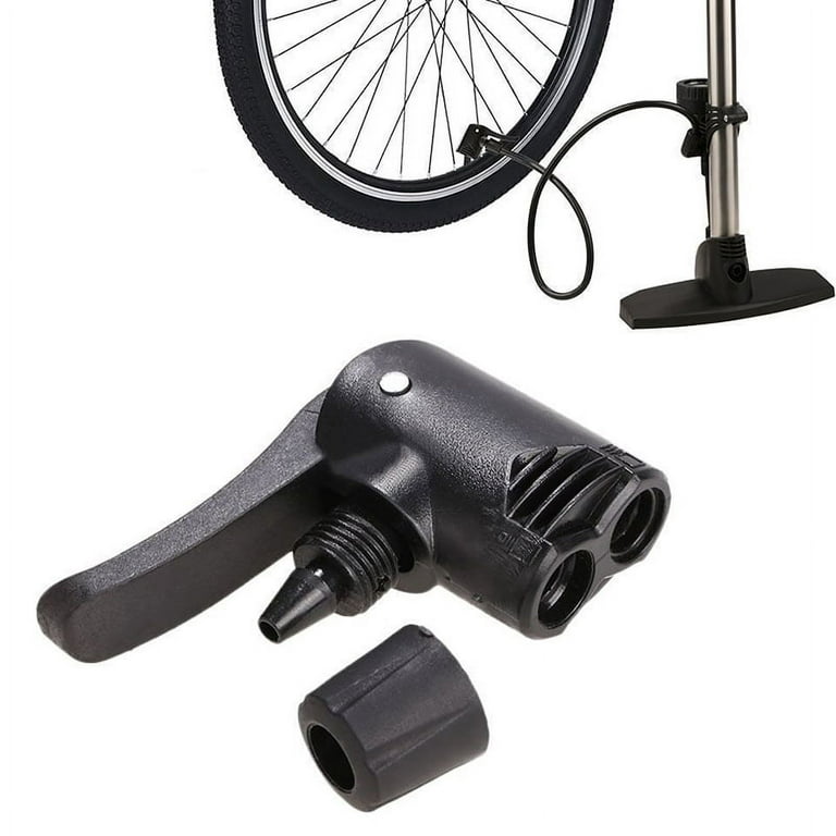 Bicycle Bike Cycle Tyre Tube Replacement Presta Dual Air Pump Head