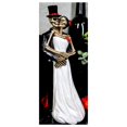 thumbnail image 2 of Love Never Dies Eternal Skeleton Wedding Dance Couple Figurine Sculpture Dias De Los Muertos Day Of The Dead Decor, 2 of 6