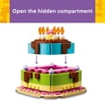 thumbnail image 5 of LEGO Birthday Party Cake - Building Toy for Boys & Girls, Ages 7+ - Birthday Decoration with 10 Candle Accessories - Craft for Kids - 40815, 5 of 8