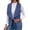 Blue-2XL, variant on Womens Winter Fuzzy Faux Furs Sleeveless Jackets Vest Coat Warm Open Front Large Lapel Tanks Top Waistcoat Outerwear