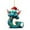 G, variant on Christmas 26 Initial Personalized Dinosaur Christmas Ornaments Christmas Tree Decorations Pendants,Plastic Initial Monogram Xmas Tree Decorations Unique Christmas Funny Gifts for Kids
