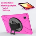 thumbnail image 6 of KIQ Galaxy Tab A7 10.4 Case, Heavy Duty Shockproof Protective Cover for Samsung Galaxy Tab A7 10.4 2020 [Hot Pink], 6 of 9