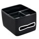 thumbnail image 4 of Caja de almacenamiento universal para reposabrazos de coche, organizador de pañuelos y portavasos para agua negro, 4 of 9