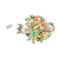 thumbnail image 2 of segolike 50pcs Imitation Pearl Pendants Charms Crystal Rhinestone DIY Jewelry Making Gold, 2 of 8