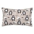 thumbnail image 1 of Fotbe Cartoon Bear Brown Funda de Almohada Decorativa Estilo Occidental, Lujo en Algodón, Fundas para Almohadas King, Cojín Estampado para Decoración del Hogar-16"x24", 1 of 6