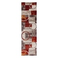 thumbnail image 2 of World Rug Gallery Abstract Circle Multi 2'x7'3" Runner Rug, 2 of 5