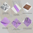 thumbnail image 5 of Professional 16-Piece Stainless Steel Manicure & Pedicure Set - Violet Nail Care Kit, 5 of 5