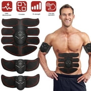 TASHHAR Abs Stimulator Muscle Machine Trainer Portable AB Toner Fitness Binder Gym Belt Home Office Fitness Workout Equipment for Abdomen for Men Woman