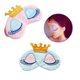 thumbnail image 1 of Pack Of 2 Cute Girl'S Travel Princess Crown Sleeping Eye-Shade Blindfold Nap Cover Eye Mask, 1 of 2