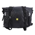 thumbnail image 2 of Motorcycle Tail Bag, Water Resistant Thickened Handle Reflective Strip Motorcycle Luggage Bag Saddle Bag, 2 of 7