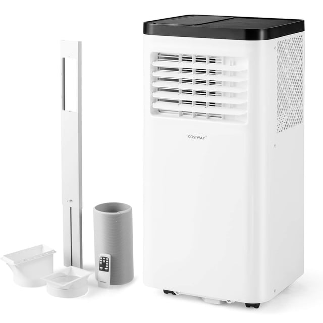 Costway 10000 BTU Portable Air Conditioner with Fan and Dehumidifier Remote Control