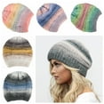 thumbnail image 1 of Winter Slouchy Beanie Warm Fleece Lined Skull Cap Baggy Cable Knit Hat, 1 of 8