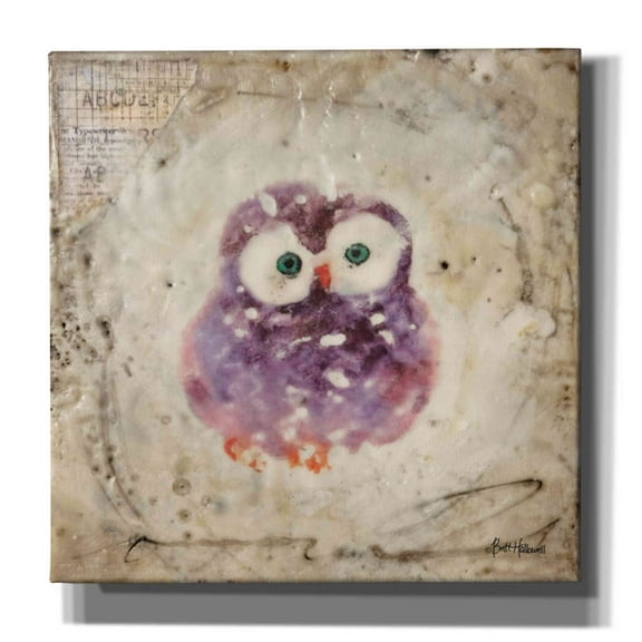 Epic Graffiti 'The Wonder Years III' by Britt Hallowell, Canvas Wall Art, 18"x18"