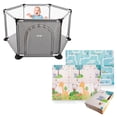 thumbnail image 1 of Corral Para Bebé Portátil + Tapete De Juego Plegable Shimy, 1 of 11