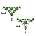 JUNZAN Happy Watermelon Print Women's Sexy G-String,Underwear Thongs Seamless Panties Undies Low