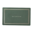 thumbnail image 3 of Alfombrillas de baño Alfombrillas de baño Alfombrillas de ducha lavables Alfombrilla de puerta Alfombrilla de baño absorbente Verde Medio, 3 of 9