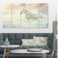 thumbnail image 1 of Cheval Blanc Fantastique - Impression sur Toile Animal, 1 of 3