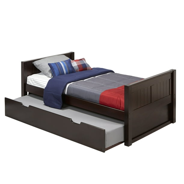 Camaflexi Twin Size Platform Bed With, Build Platform Twin Bed Frame