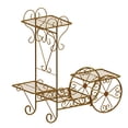 thumbnail image 4 of 4 Tier Plant Stand - Metal Multiple Tier Flower Pot Holder, Gold, 4 of 9