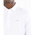 thumbnail image 2 of TravisMathew Men's The Ten Year 2.0 Polo, White, Large, 2 of 2