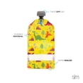 thumbnail image 3 of Bolsas de comida para bebés reutilizables, sencillas y modernas, 150 ml, paquete de 10, 3 of 9