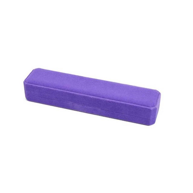 Jewelry Gift Box Velvet Rectangular Necklace Ring Bracelet Storage Case Festival Holiday Packaging Show Organizing Gray