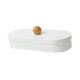 thumbnail image 5 of Organizador de pinzas para el cabello, hisopos de algodón, expositor de joyas para parque Blanco, 5 of 9