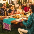 thumbnail image 4 of xianlin-Diwali Décorations Articles, Chemin de Table Diwali Ensemble de Napperons, Décorations Maison Diwali Chemin de Table Indien Rangoli Décorations Table à Manger Napperon Diwali, Napperon en Tissu, 4 of 4