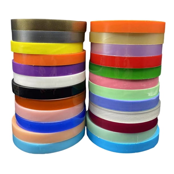 Billuyoard 24x Sticky Ball Tapes Scrapbook Crafts Unzip Relaxing Colored Tape Game Suministros de limpieza para el hogar 24 piezas 1.2 cm