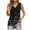 C-Black, variant on ZQUUVOU Tank Top For Women Boho Printed V-Neck Tops (C-Black,2XL)